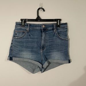 Garage Ultra High Rise Denim Shorts